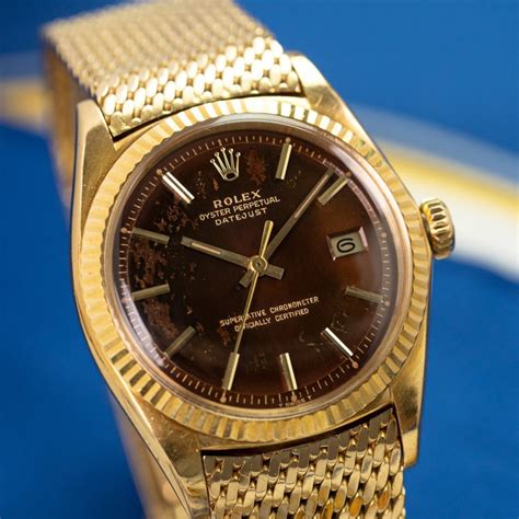 rolex 1601 gold bracelet|rolex datejust 1601 price.